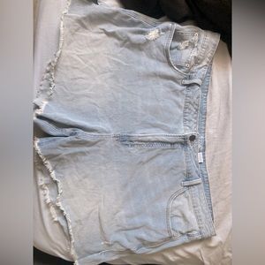 Woman's Plus Size Jean Shorts
